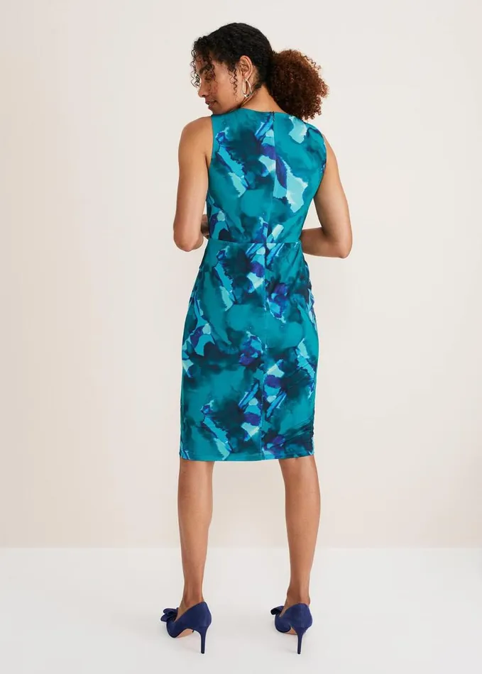 Phase Eight Corrin Print Jackie Dress Malachitemulti Women Dresses
