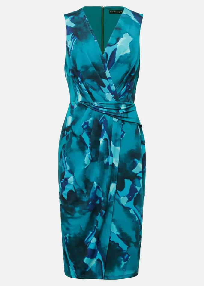Phase Eight Corrin Print Jackie Dress Malachitemulti Women Dresses