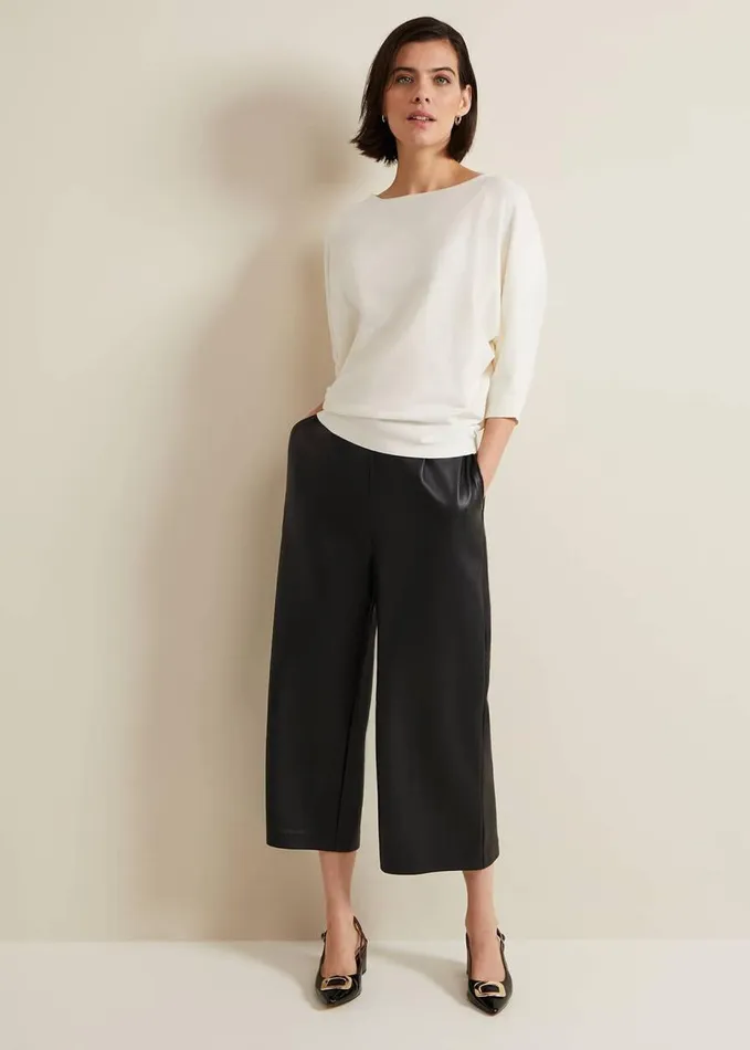 Phase Eight Cristine Knit Jumper Ivory Women Knitwear