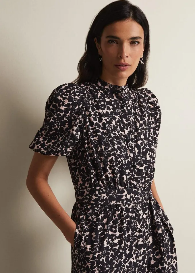 Phase Eight Dorothea Floral Jumpsuit Blackmulti Women Dresses