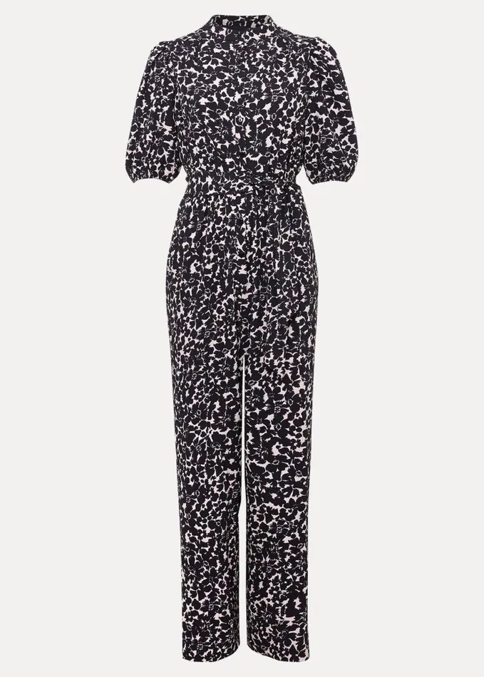 Phase Eight Dorothea Floral Jumpsuit Blackmulti Women Dresses
