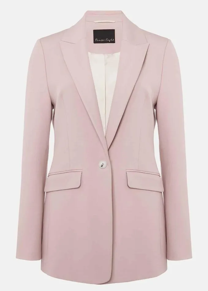 Phase Eight Eira Fitted Blazer Antique Rose Women Jackets