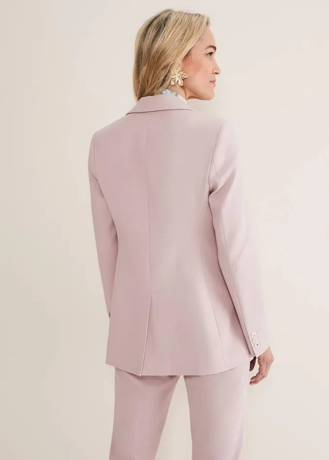 Phase Eight Eira Pink Blazer Pale Pink Women Jackets