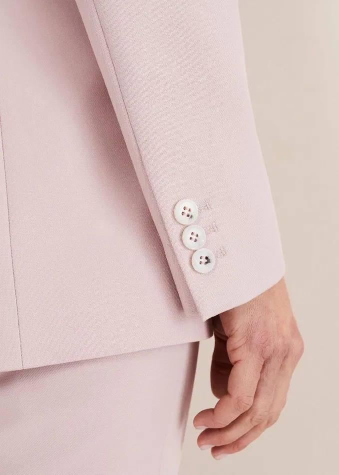 Phase Eight Eira Pink Blazer Pale Pink Women Jackets