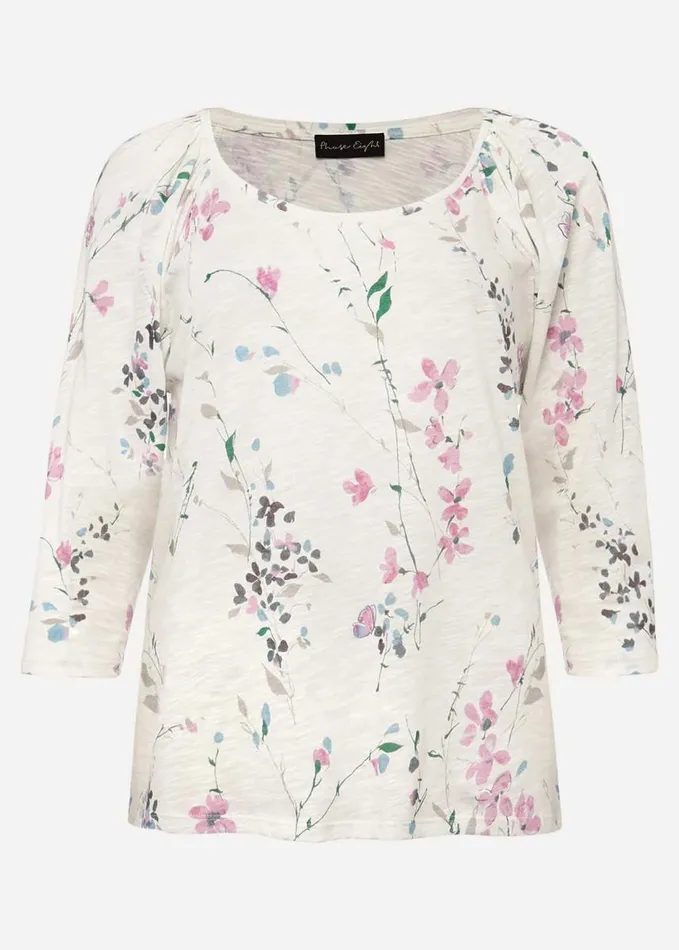 Phase Eight Ellia Meadow Print Top Whitemulti Women Tops and TShirts