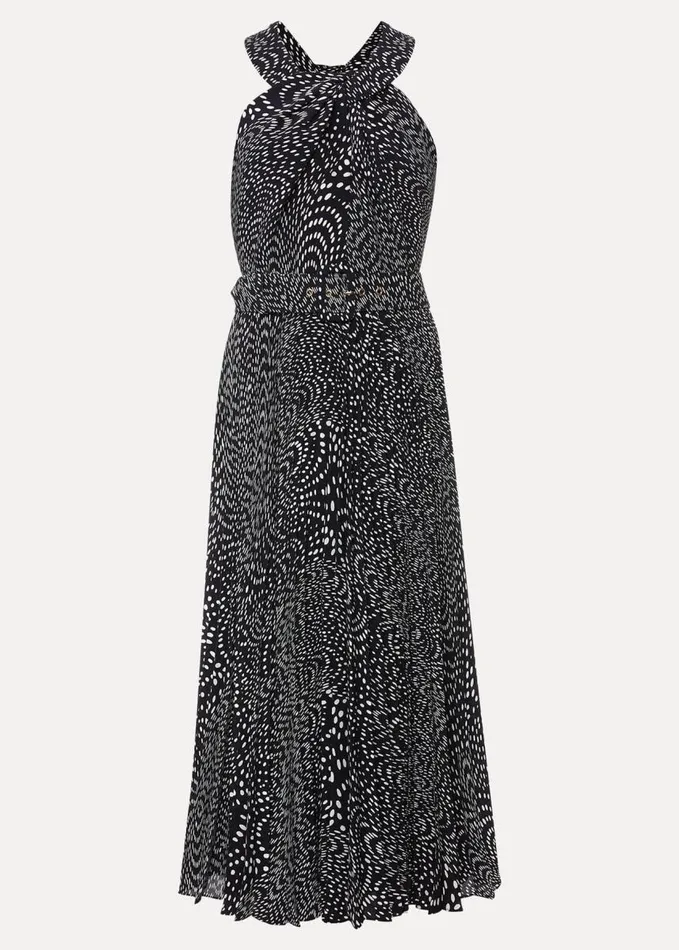 Phase Eight Elsie Spot Dress Navyivory Women Dresses