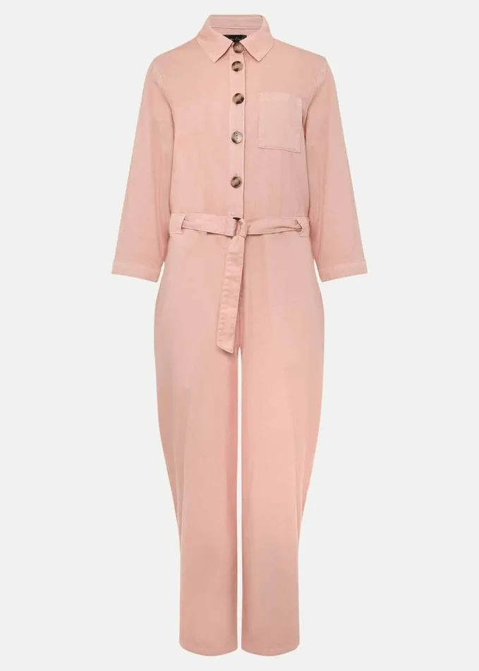 Phase Eight Jarah Denim Jumpsuit Rose Women Dresses
