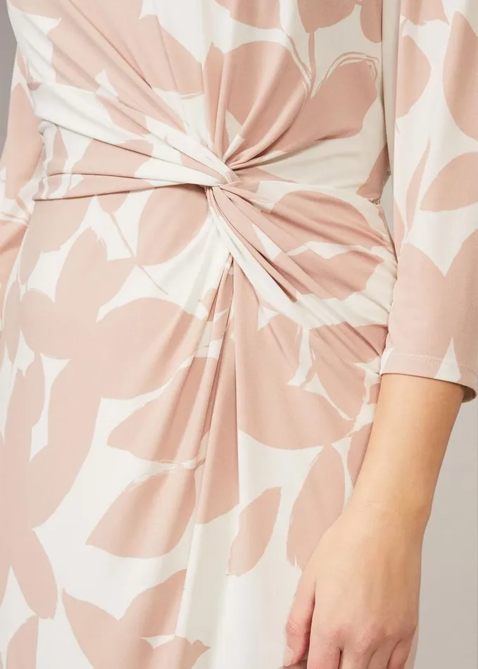 Phase Eight Lana Leaf Print Dress Ivorynatural Women Dresses