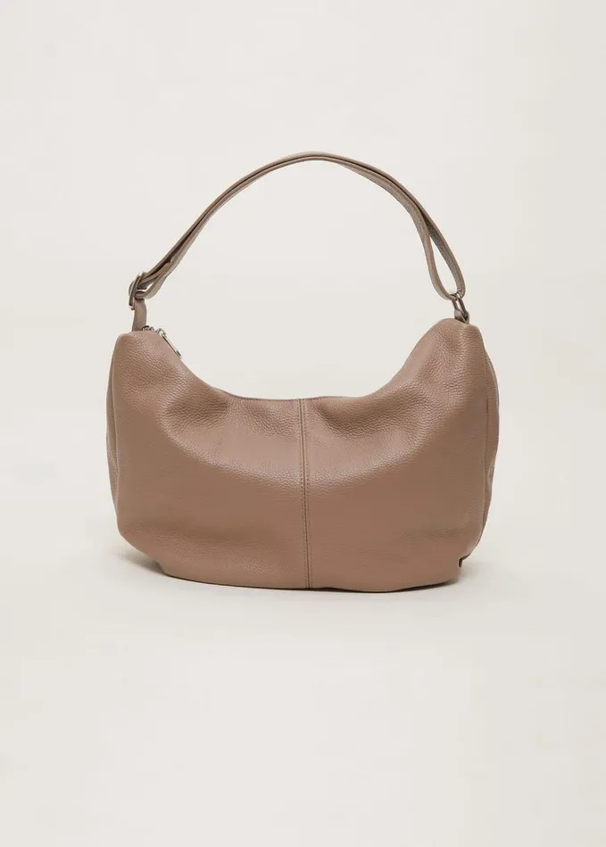 Phase Eight Leather Shopper Bag Putty White Women Bags and Clutches