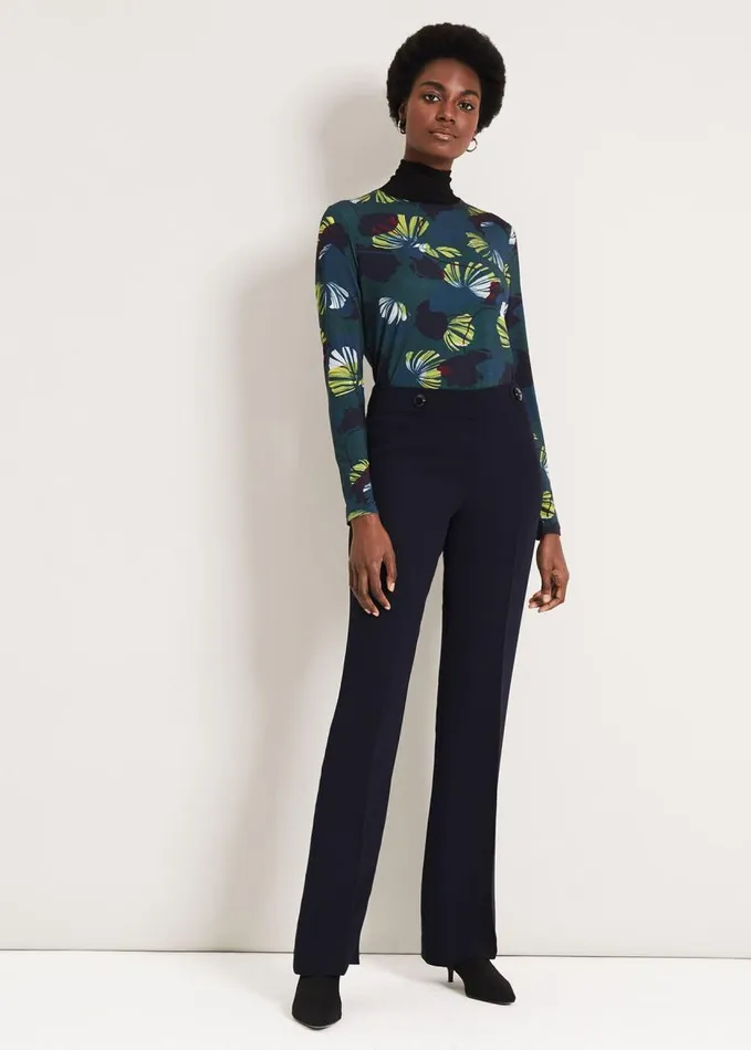 Phase Eight Margot City Suit Trousers Navy Women Trousers