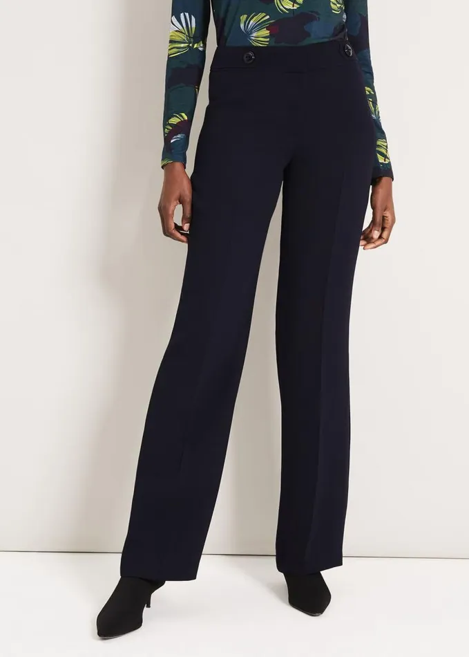 Phase Eight Margot City Suit Trousers Navy Women Trousers