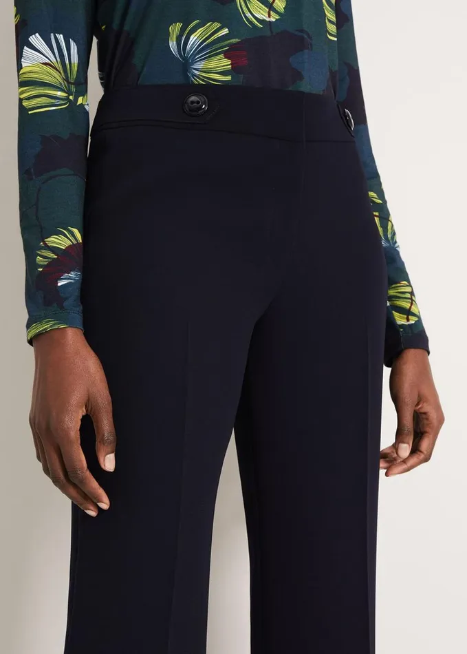 Phase Eight Margot City Suit Trousers Navy Women Trousers