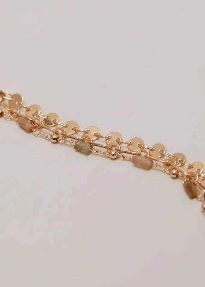 Phase Eight Multi Chain Bracelet Set Gold Women Jewellery
