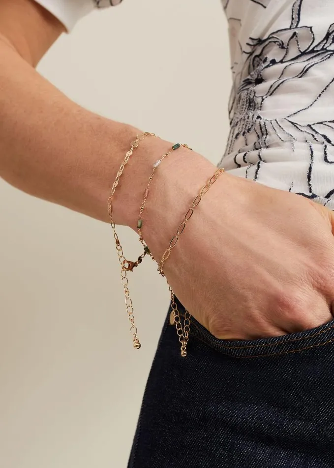 Phase Eight Multi Chain Bracelet Set Gold Women Jewellery