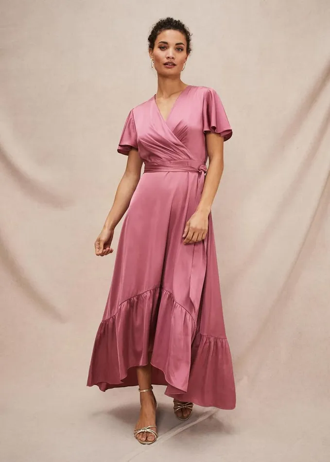 Phase Eight Nancie Eclipse Dress Rosewood Women Dresses
