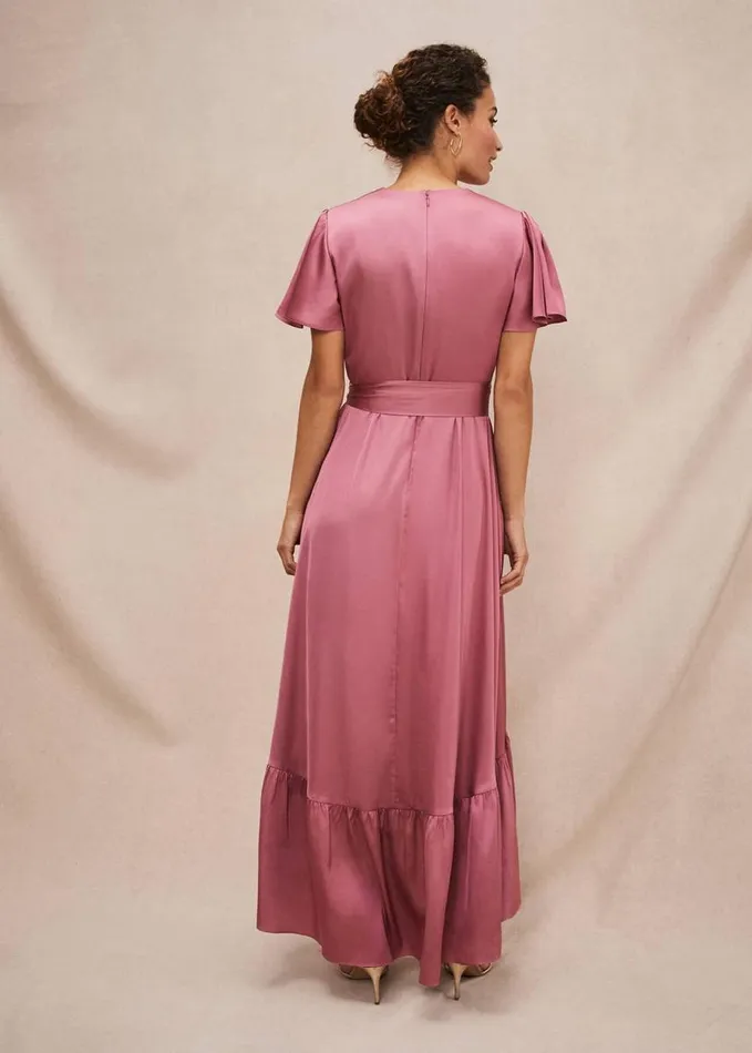 Phase Eight Nancie Eclipse Dress Rosewood Women Dresses