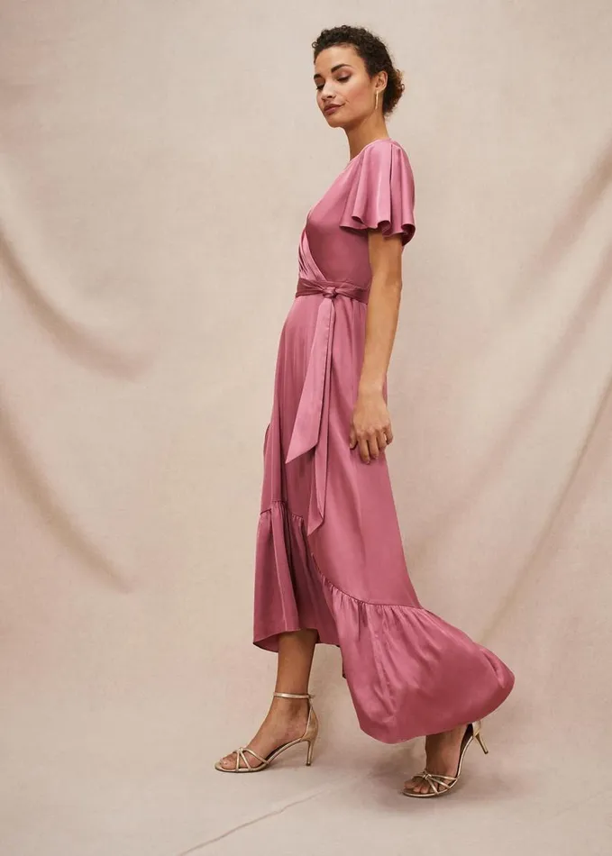 Phase Eight Nancie Eclipse Dress Rosewood Women Dresses