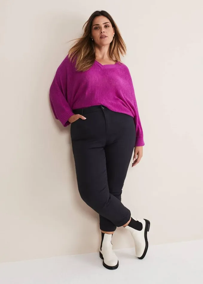 Phase Eight Ocha Straight Leg Jeans Dark Indigo Women Trousers