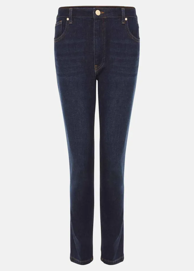 Phase Eight Sara Slim Leg Jeans Dark Wash Women Jeans
