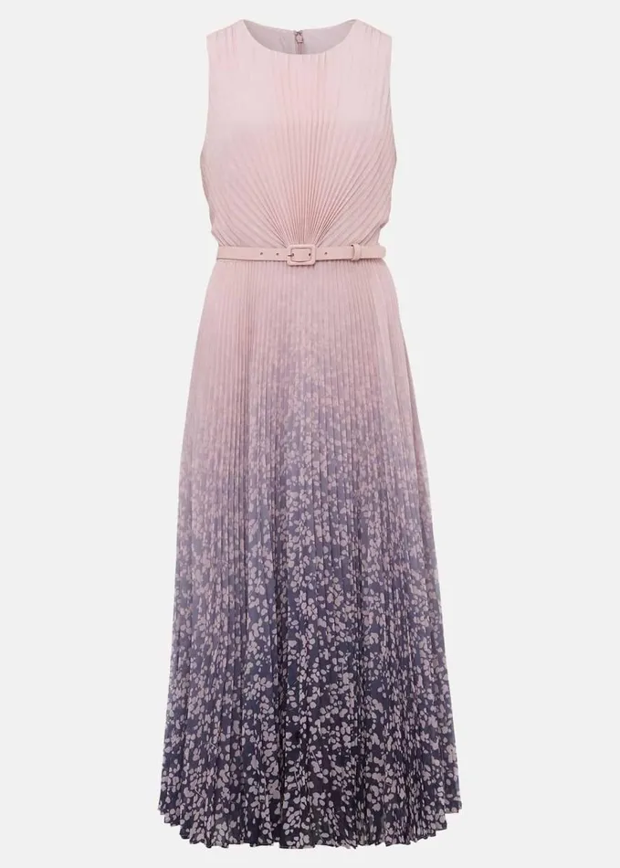 Phase Eight Simara Printed Midi Dress Multicoloured Women Dresses