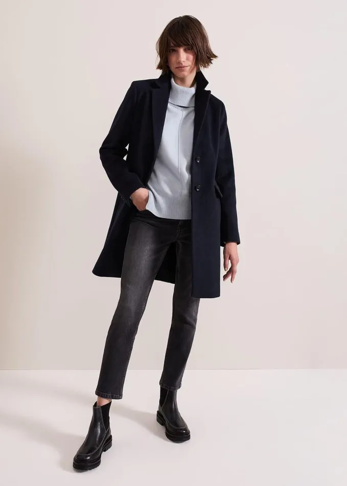 Phase Eight Steph Jumper Blue Women Knitwear