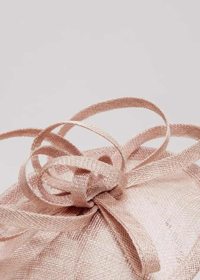 Phase Eight Twist Top Mini Disc Fascinator Neutral Women Fascinators and Hats