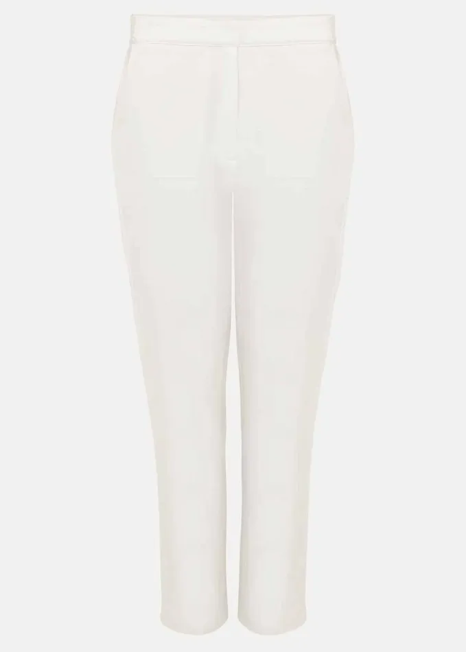 Phase Eight Ulrica Tapered Suit Trousers White Women Trousers