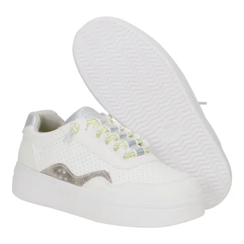 Platforms heydude Apparel Hudson Lift Sport Shimmer WhiteDawn Blue