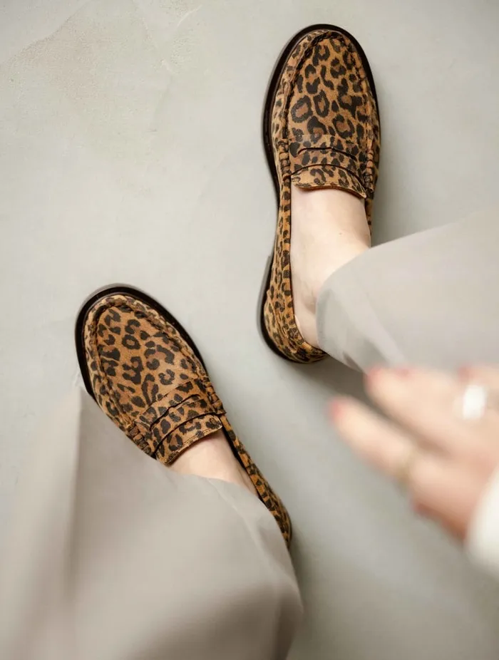 Polly Wild Leo Women Bobbies Loafers and Derbies