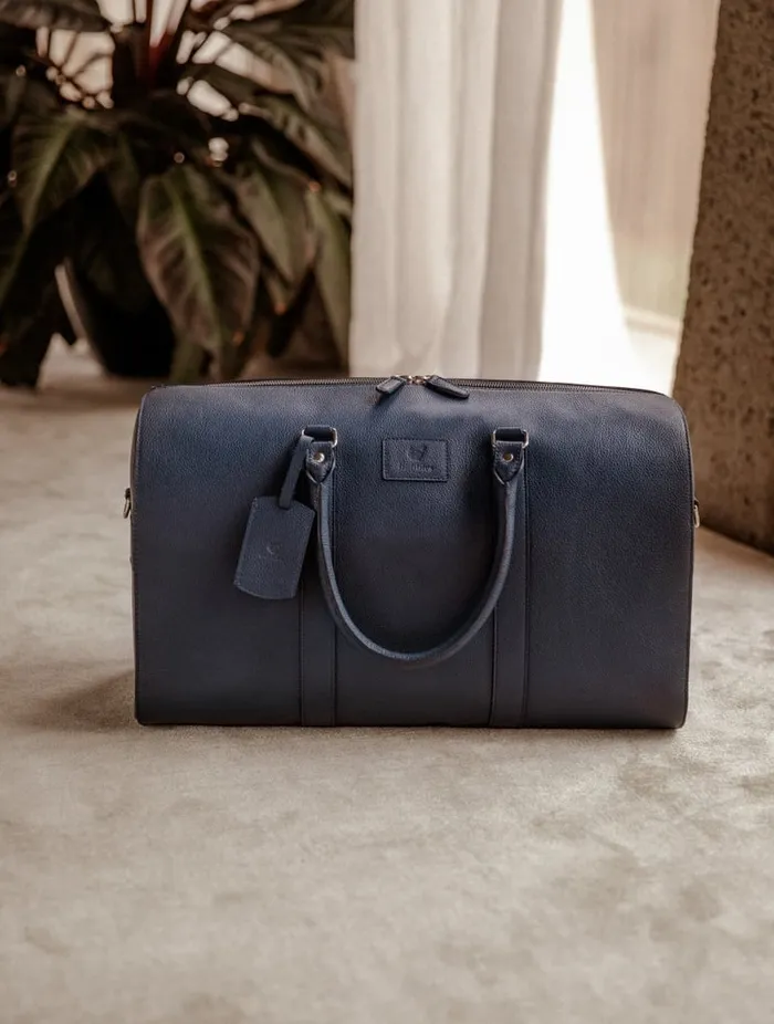 Positano Deep Blue Men Bobbies Travel Bags