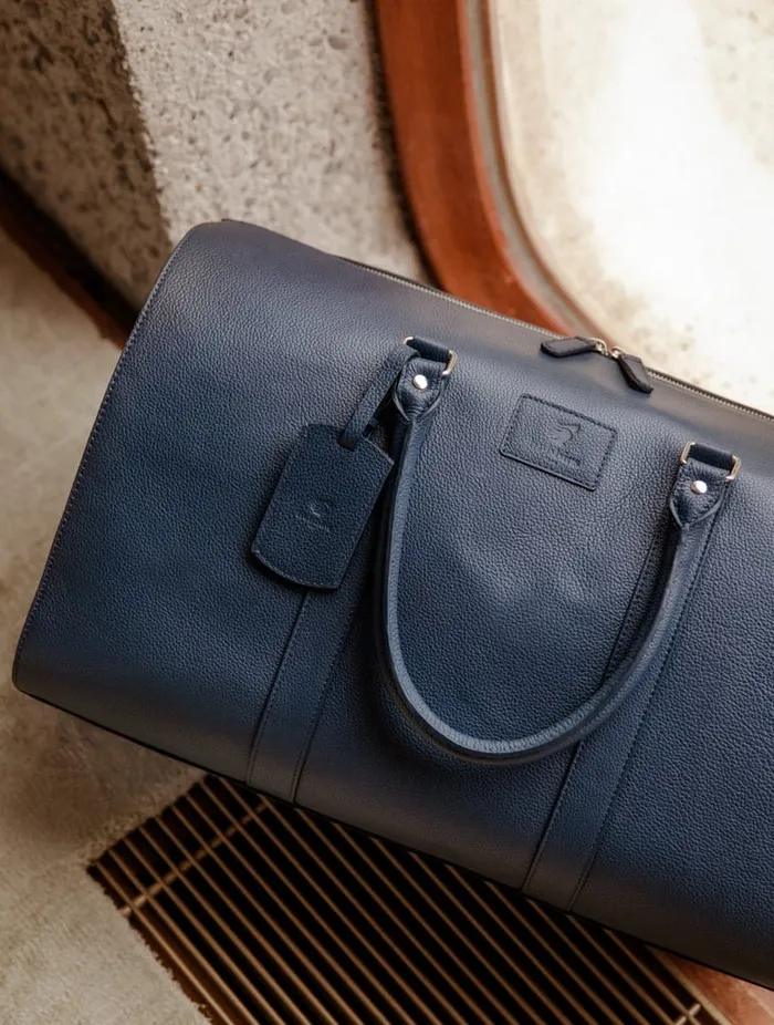 Positano Deep Blue Men Bobbies Travel Bags Positano Deep Blue Men Bobbies Travel Bags