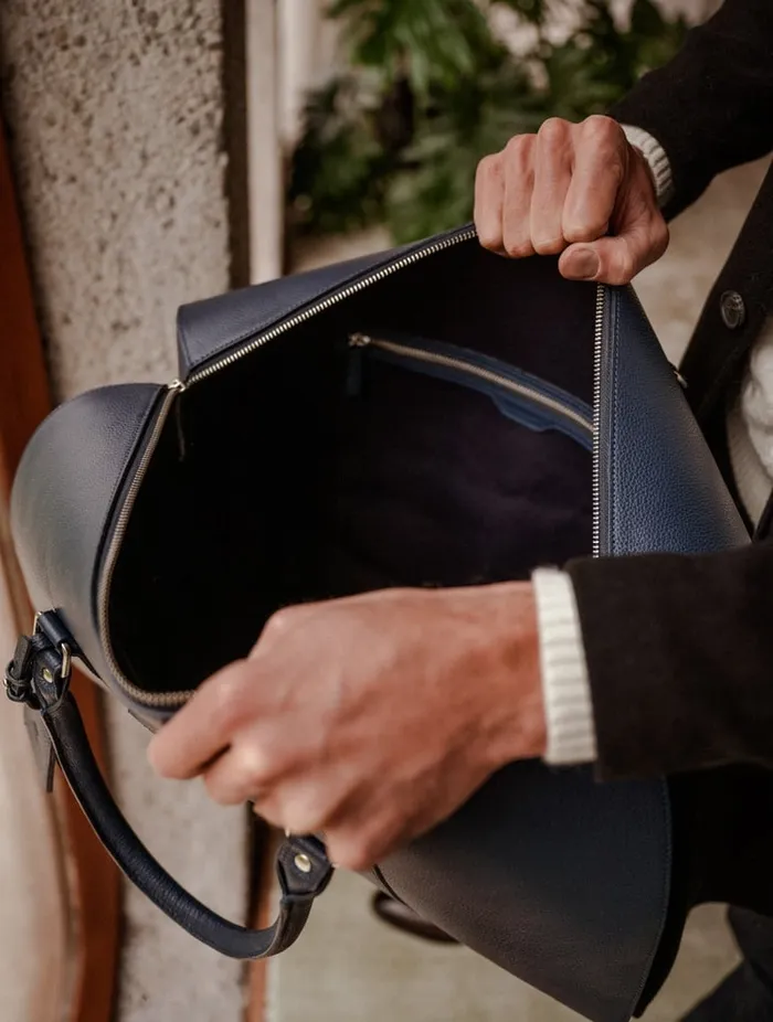 Positano Deep Blue Men Bobbies Travel Bags Positano Deep Blue Men Bobbies Travel Bags