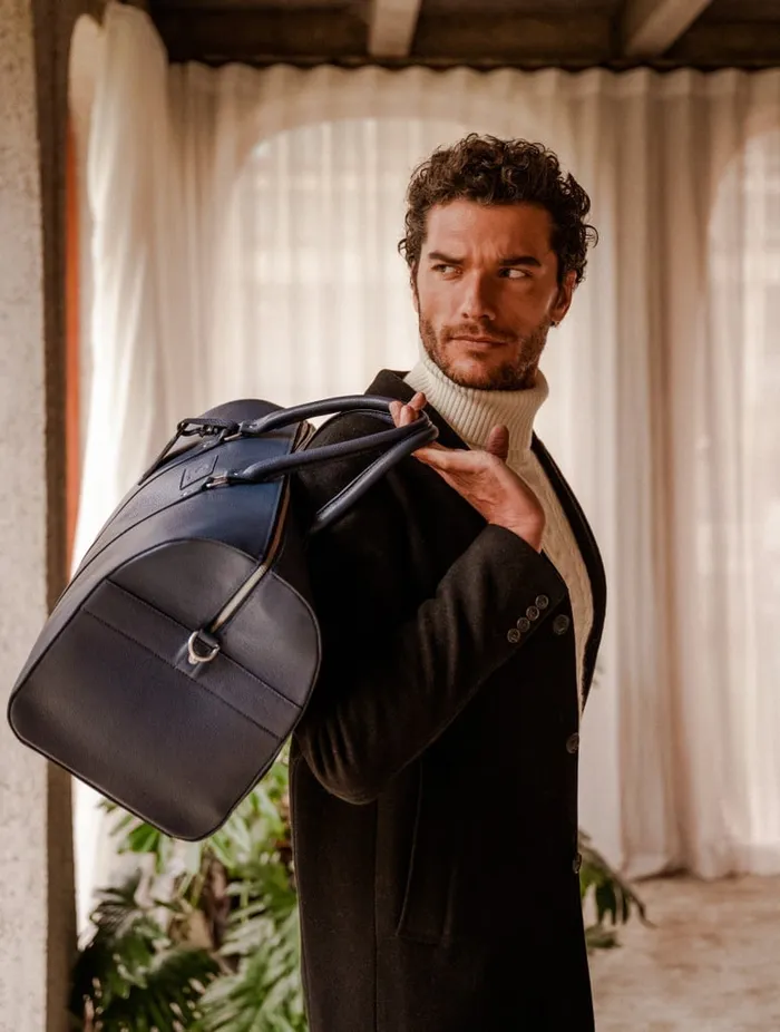 Positano Deep Blue Men Bobbies Travel Bags Positano Deep Blue Men Bobbies Travel Bags