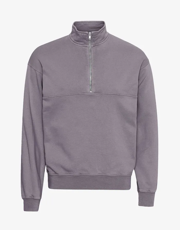 Quarter Zips Colorfulstandard Women Organic Quarter Zip 8211 Purple Haze