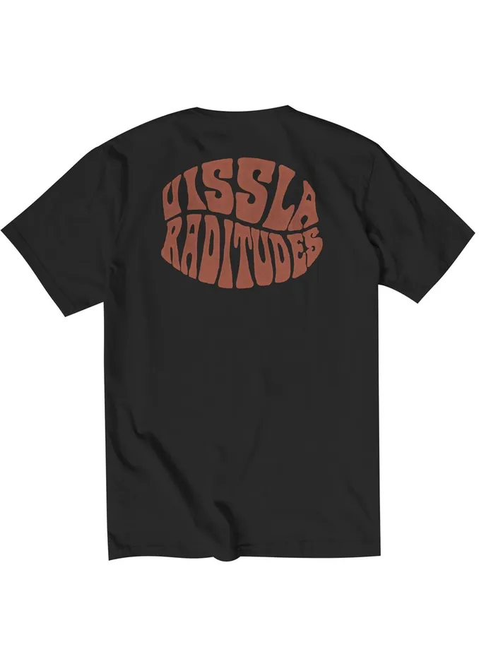 Raditude Organic Tee Phantom Premium Tees Vissla Men