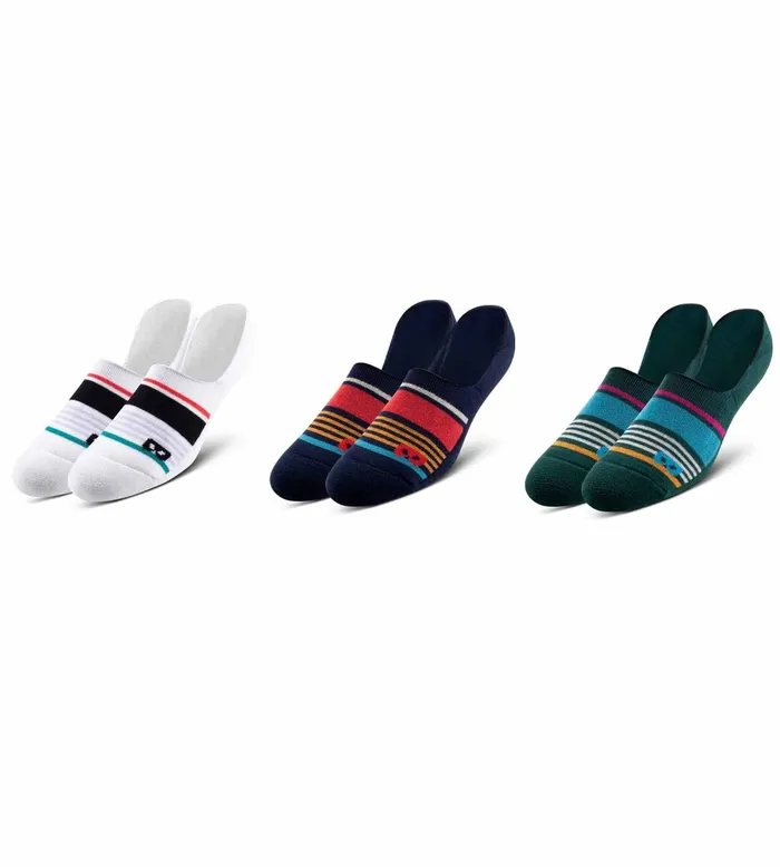 Ready For Everything Cushion No Show Assorted Socks 3 Pack 1046779999 Men Pair Of Thieves No Show