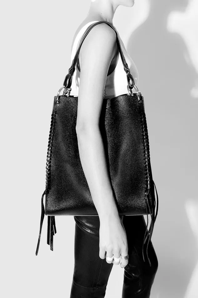 Rebecca Minkoff Boheme Tote Black Women Tote Bags