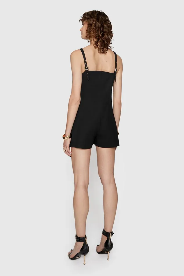 Rebecca Minkoff Carter Mini Dress Black Women Dresses