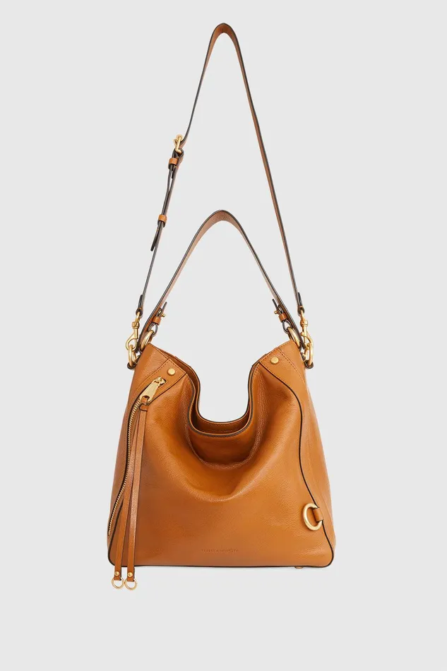 Rebecca Minkoff MAB Hobo Caramello Women Shoulder Bags