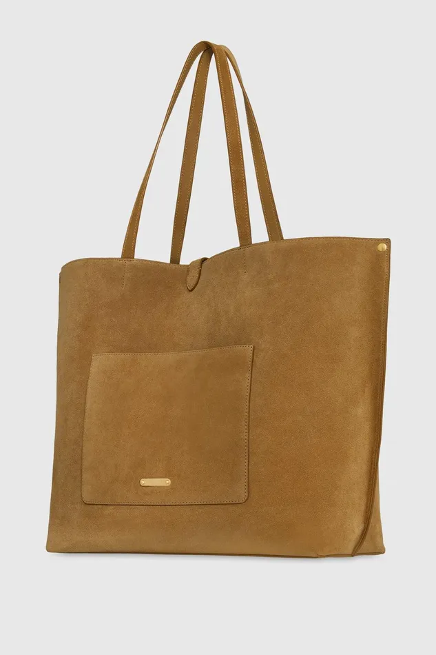 Rebecca Minkoff Megan Large Tote Honeyblack Women Tote Bags