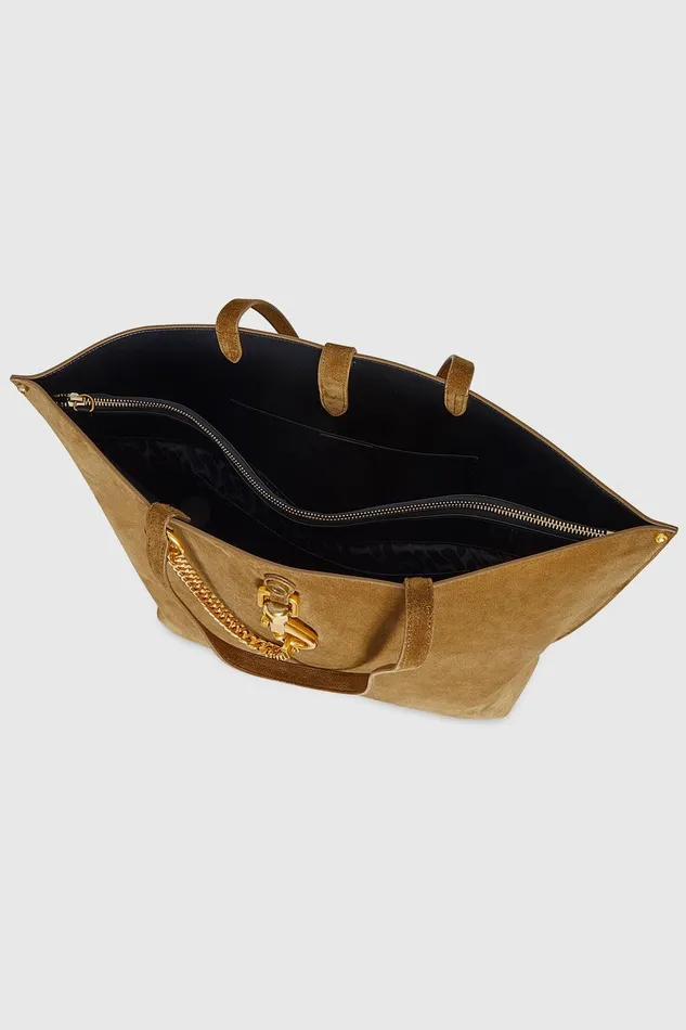Rebecca Minkoff Megan Large Tote Honeyblack Women Tote Bags