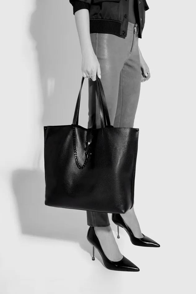 Rebecca Minkoff Megan Large Tote Honeyblack Women Tote Bags