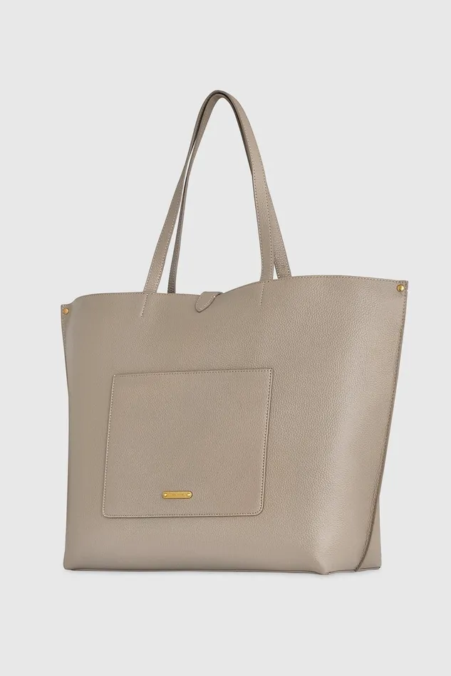 Rebecca Minkoff Megan Large Tote Oyster Women Tote Bags