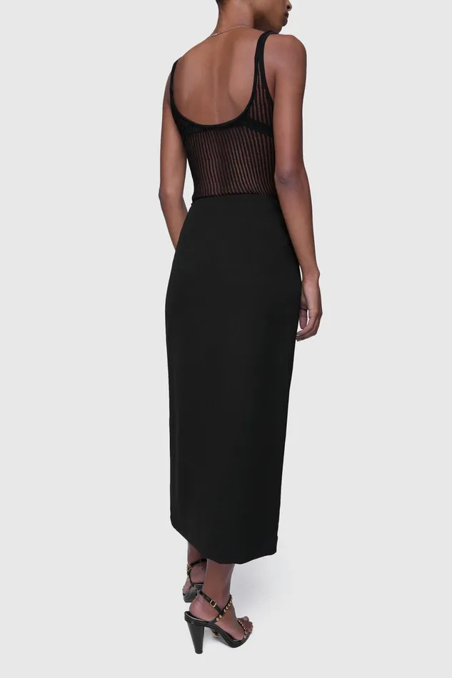 Rebecca Minkoff Odette Pencil Skirt Black Women Bottoms