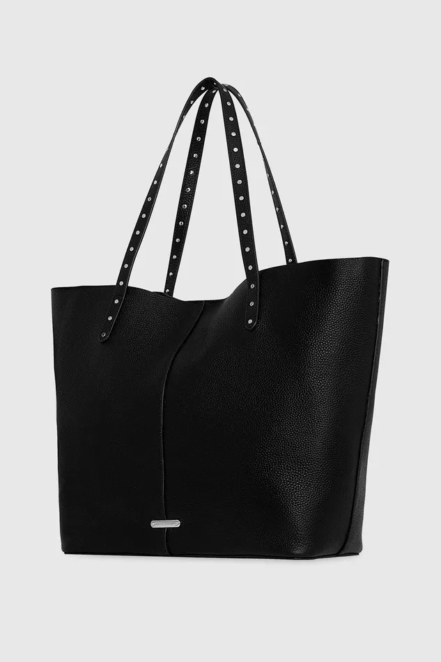 Rebecca Minkoff Soft Studded Tote Black Women Tote Bags