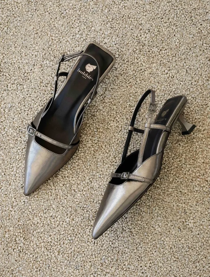 Reem Cosmic Silver Women Bobbies Pumps and Mary Janes Reem Cosmic Silver Women Bobbies Pumps and Mary Janes