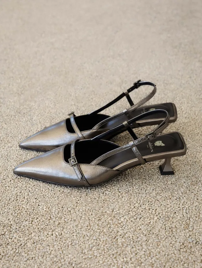 Reem Cosmic Silver Women Bobbies Pumps and Mary Janes Reem Cosmic Silver Women Bobbies Pumps and Mary Janes