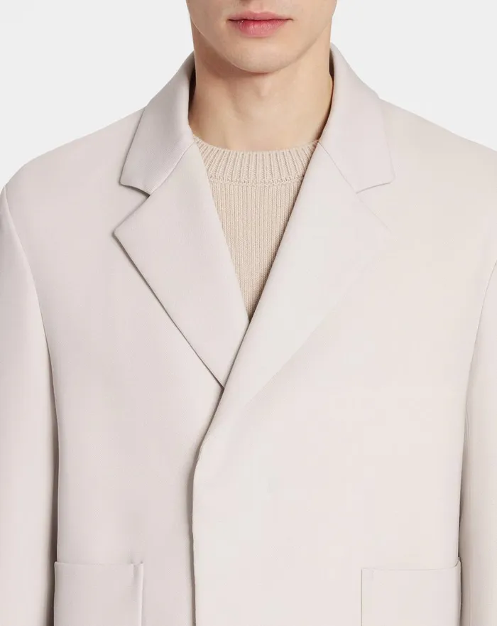 Relaxed Jacket Mastic Men Lanvin Coats and Jackets
