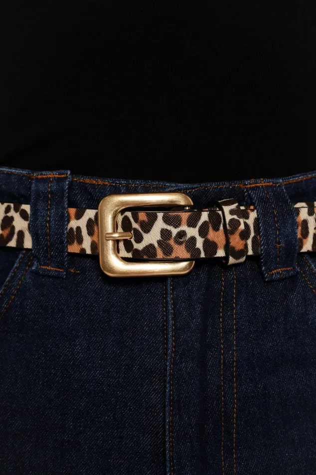 Sammy Belt 8211 Leopard Leopard Women Belts petalandpup