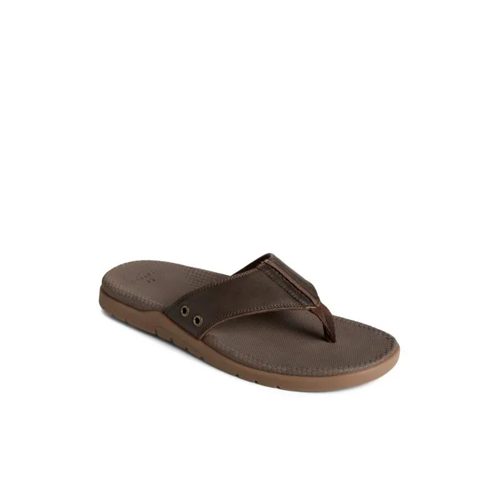 Sandals Men Sperry Santa Cruz II Thong Sandal Brown
